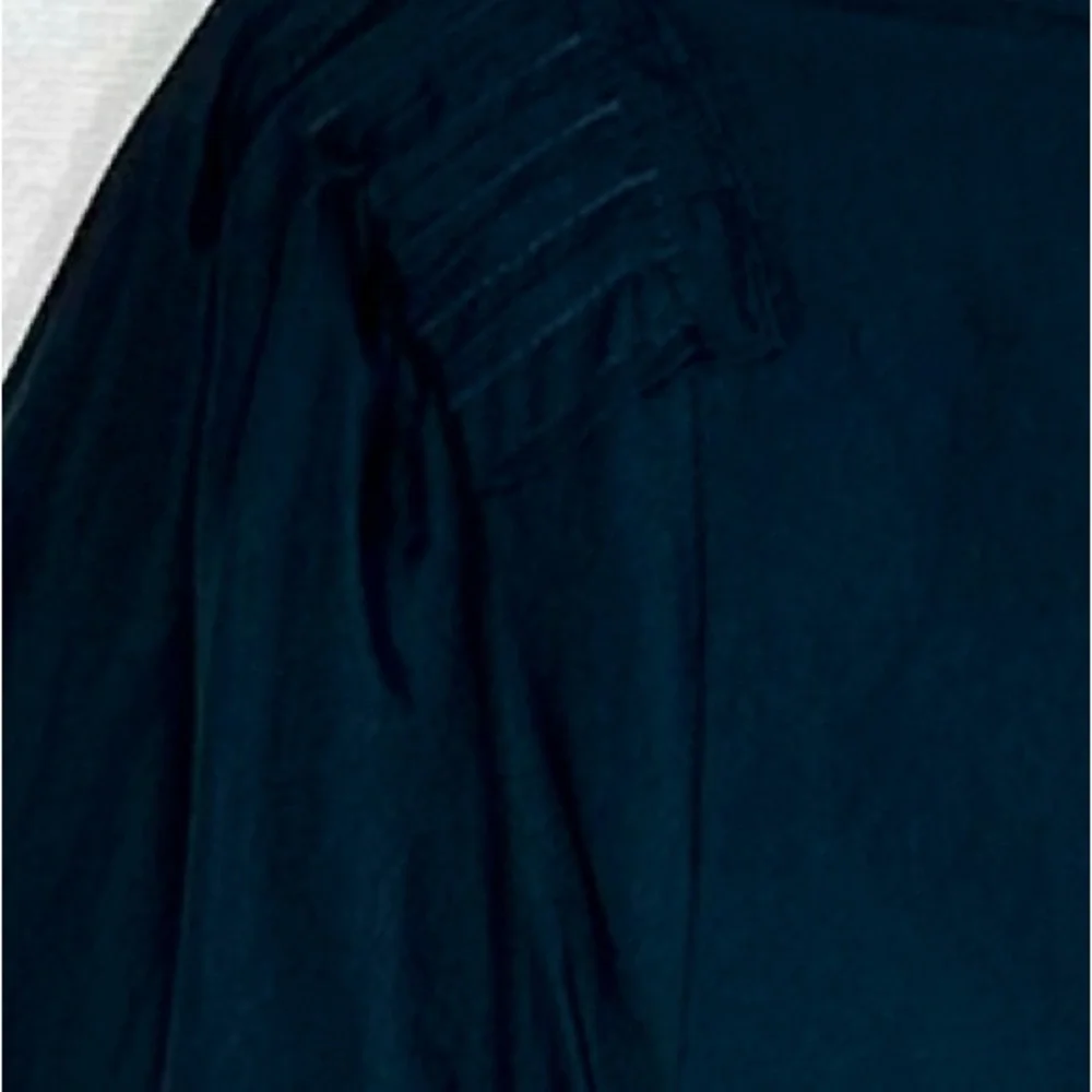 Kenzo Tunic Dress‎ Balloon Sleeves Button Cuffs Pin Tuck on Shoulders Goth Sz 35